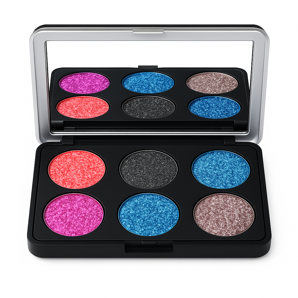 DIY Duochrome Magnetic Eyeshadow Palette