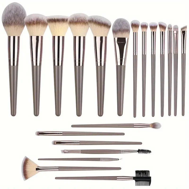 NetBoxx Pro Brush Set | 10 or 20 Piece Synthetic Makeup Brushes