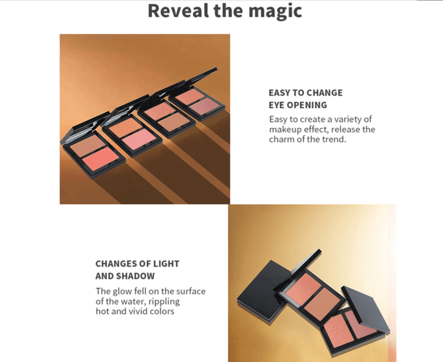 Duo Blush & Highlighter Contour Palettes