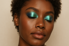 DIY Duochrome  Magnetic Eyeshadow Palette