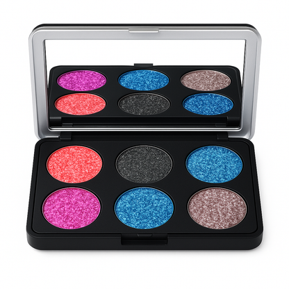 DIY Duochrome  Magnetic Eyeshadow Palette