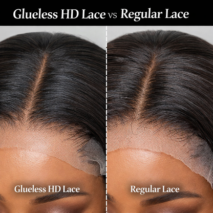 Vietnamese Bone Straight Double Drawn Short Bob Wig – HD Lace Front