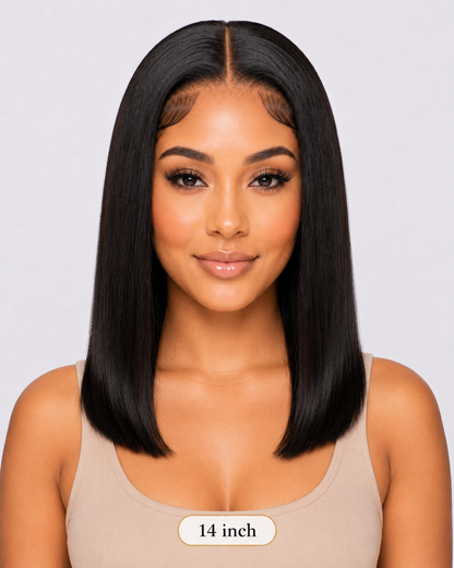 Vietnamese Bone Straight Lace Front Wig