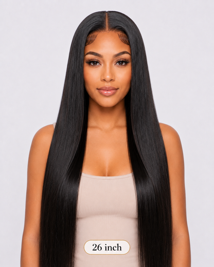 Vietnamese Bone Straight Lace Front Wig