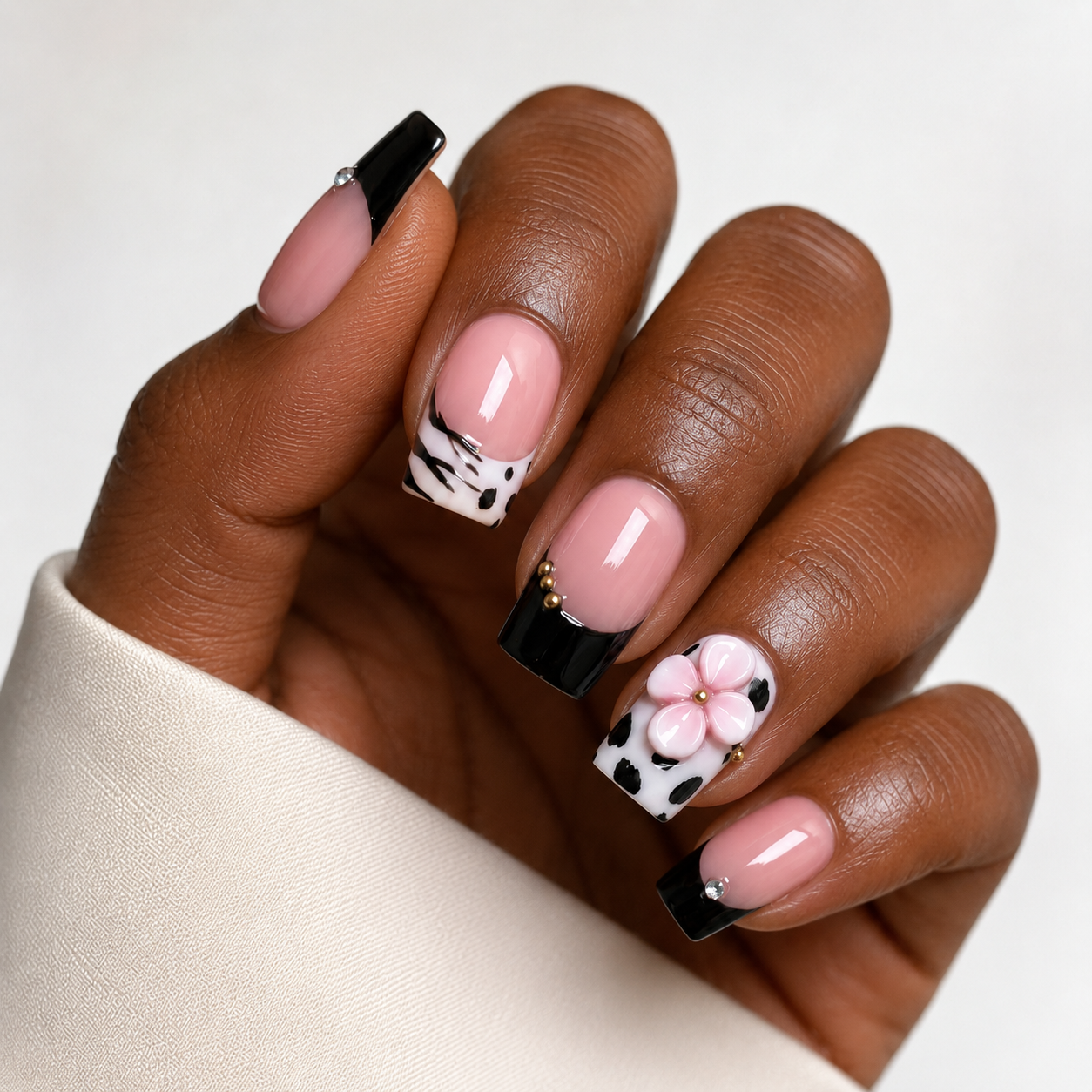 Wild Bloom Press-On Nail Set