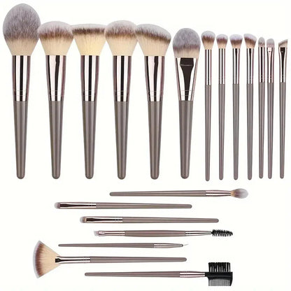 NetBoxx Pro Brush Set | 10 or 20 Piece Synthetic Makeup Brushes
