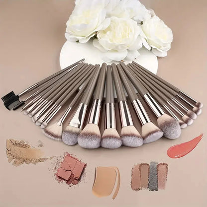 NetBoxx Pro Brush Set | 10 or 20 Piece Synthetic Makeup Brushes