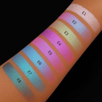 DIY Duochrome  Magnetic Eyeshadow Palette