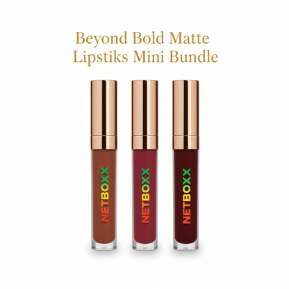 Beyond Bold Matte Lipsticks Mini bundle