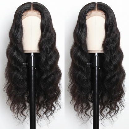 Brazilian Body Wave Full Lace Wig - Color 1B