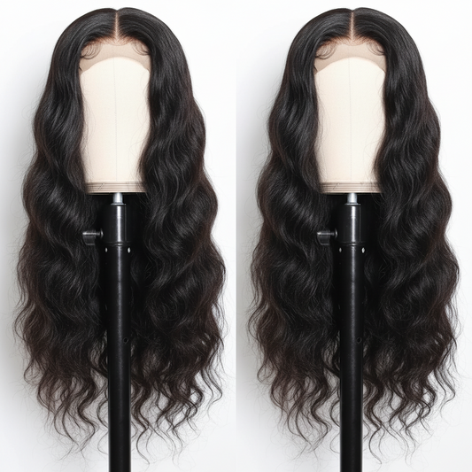 Brazilian Body Wave Full Lace Wig - Color 1B