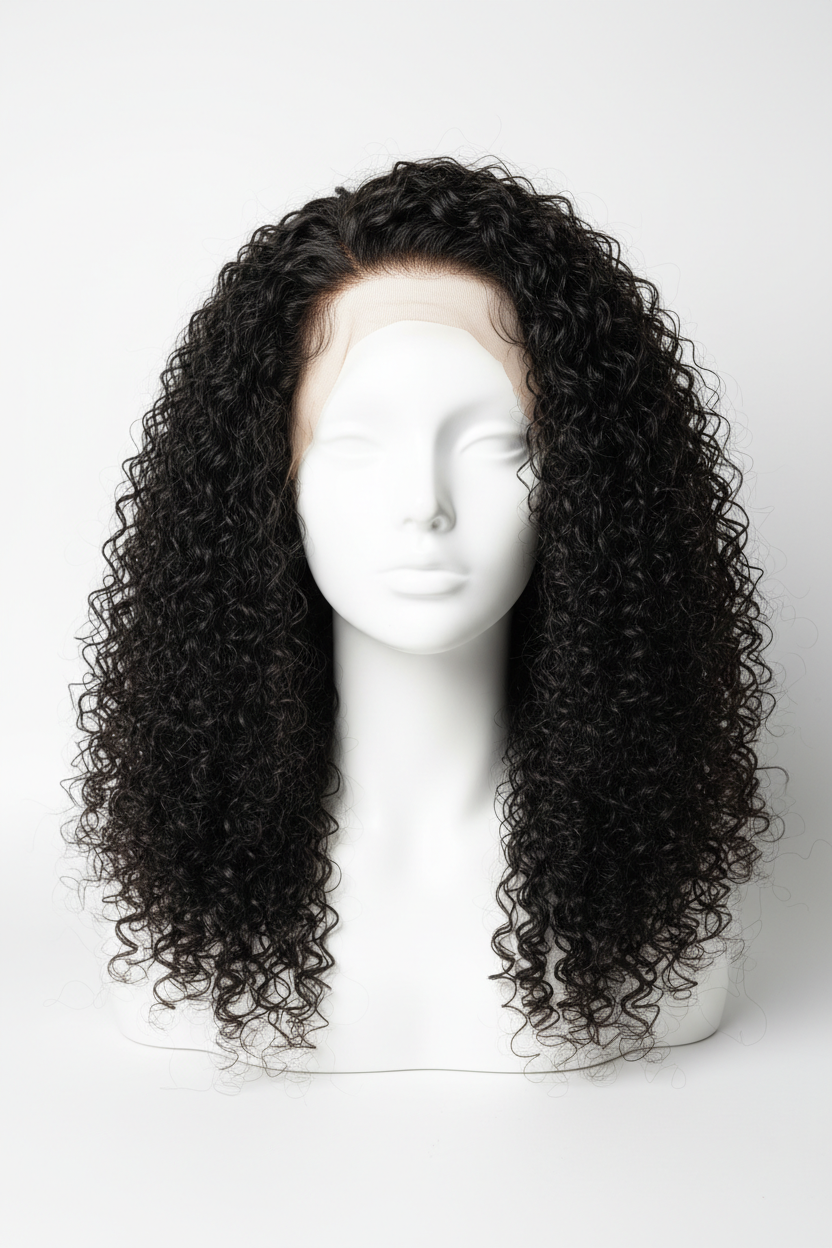 Deep Wave Curly Hair Unit Wig