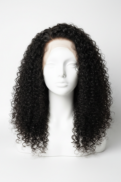 Deep Wave Curly Hair Unit Wig