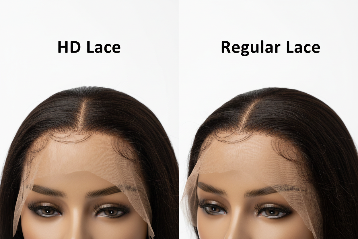 Vietnamese Bone Straight Double Drawn Short Bob Wig – HD Lace Front