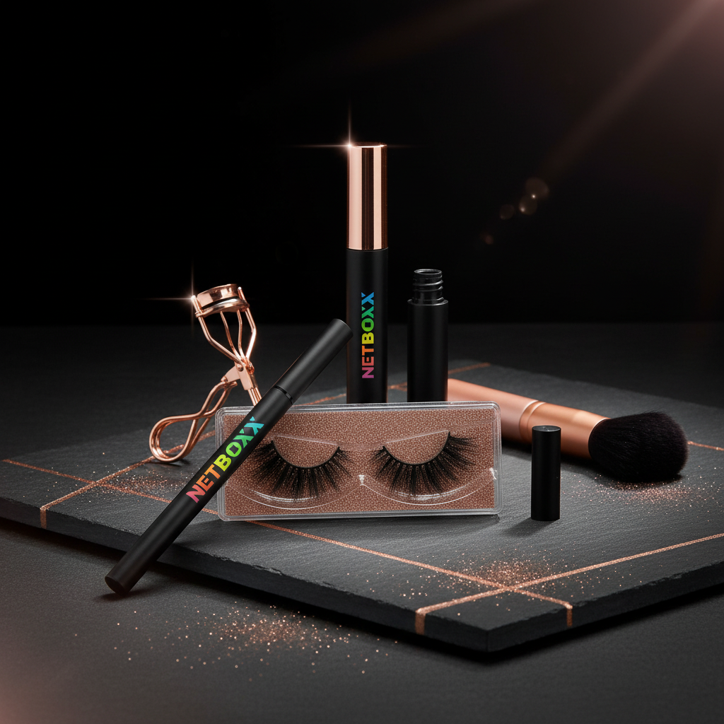 Lash + Wing Liner Bundle - Premium eye makeup set