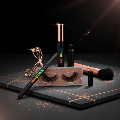 Lash + Wing Liner Bundle - Premium eye makeup set