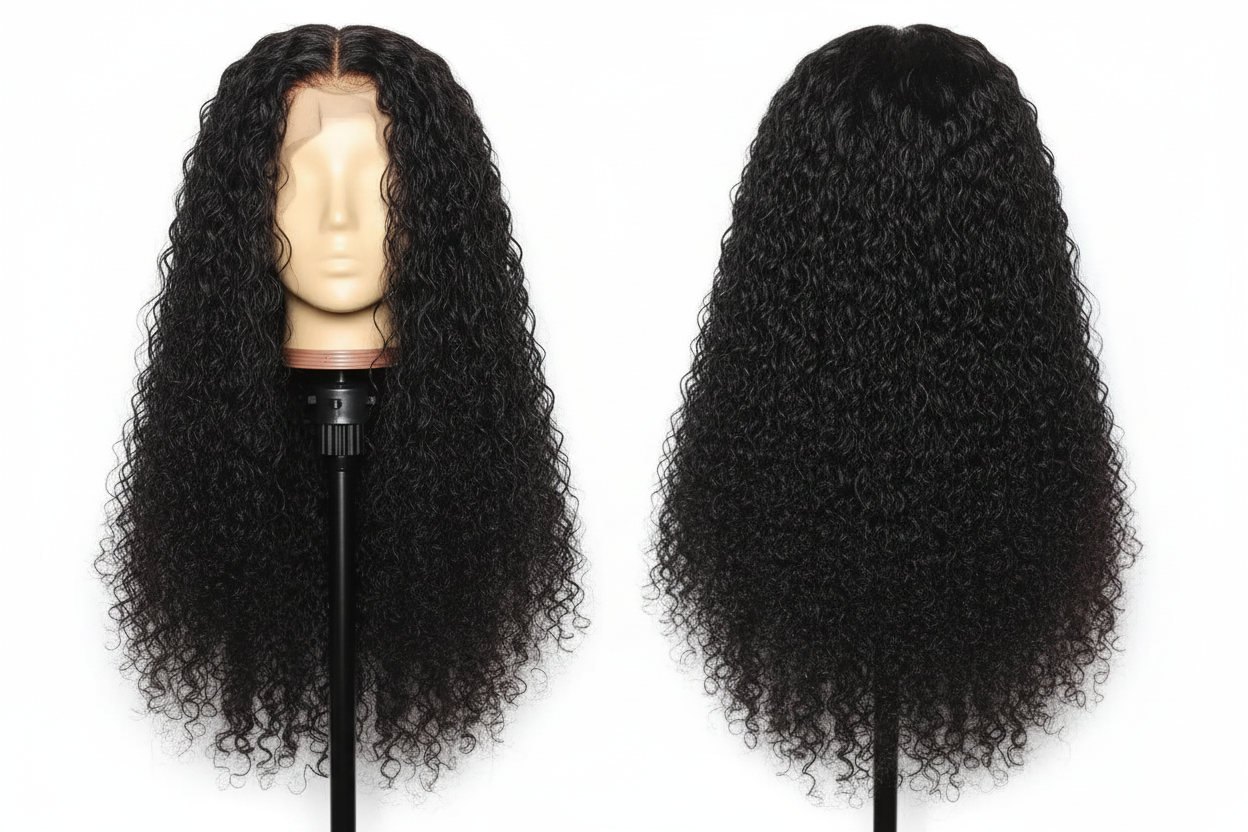 Deep Water Wave Human Hair Wig Unit