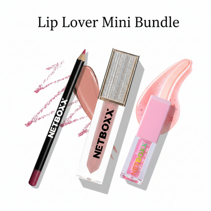 Lip Lover Trio Berry Pink  Mini Bundle