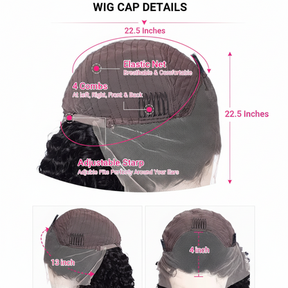 NBX Human hair straight lacefront wig