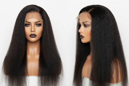 Yaki Straight Human Hair Wig Unit